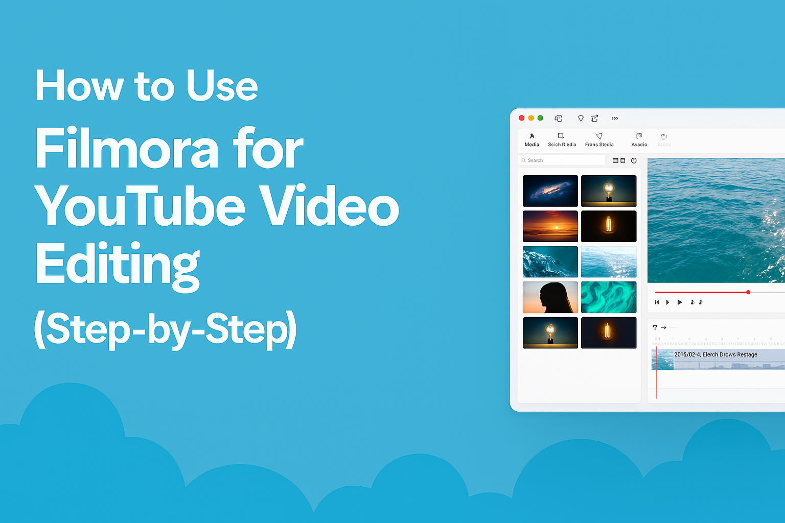 How to Use Filmora for YouTube Video Editing (Step-by-Step)